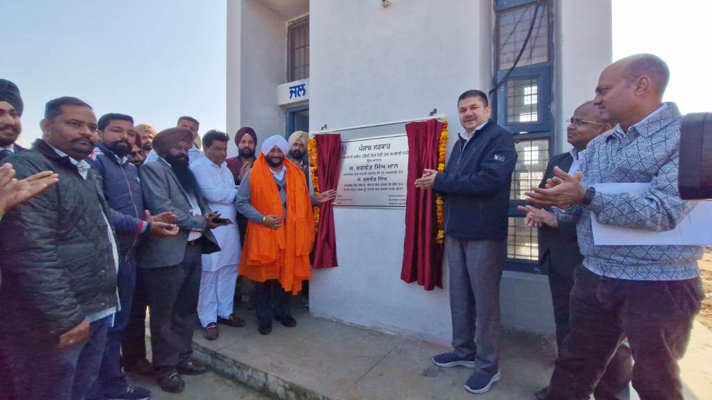 MLA Kulwant Singh dedicates Jal Ghar built at a cost of Rs 40 lakh to people